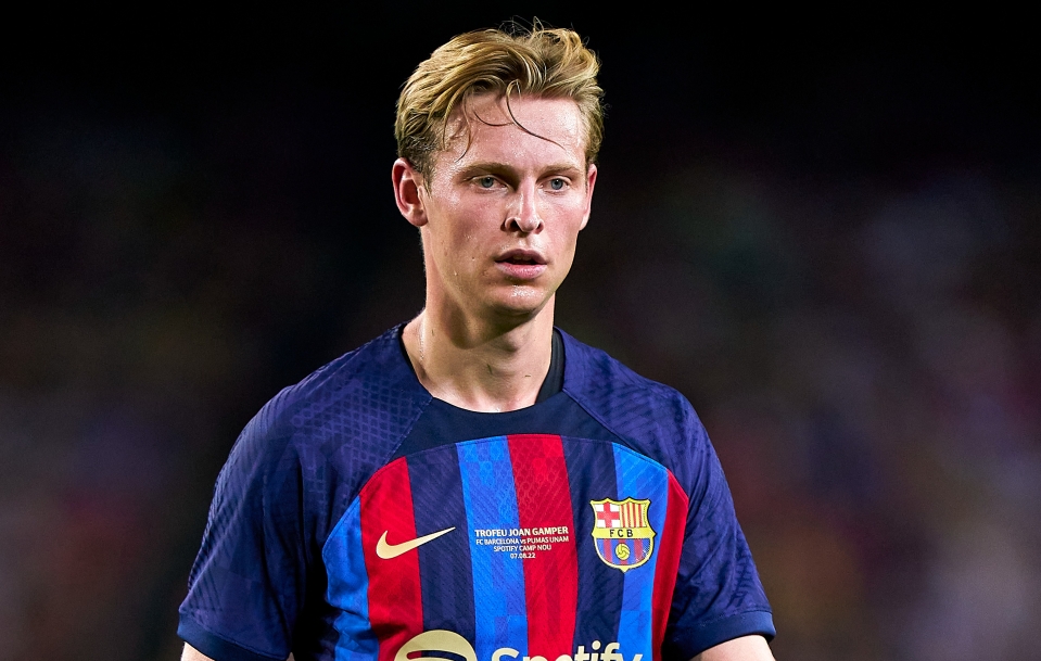 De Jong ha estado jugando en el Barça en la pretemporada