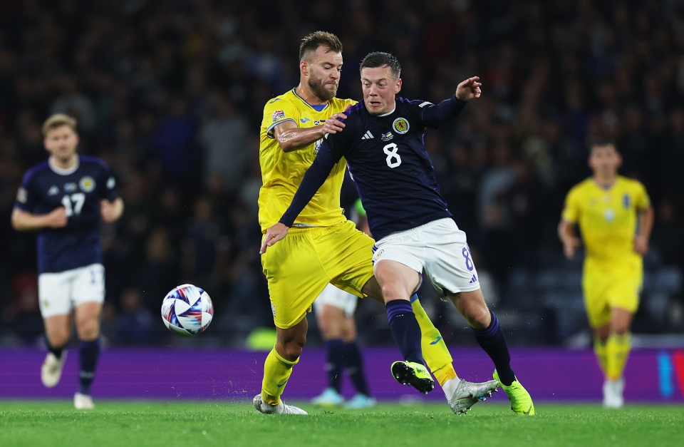 Escocia venció a Ucrania 3-0 en Hampden Park el miércoles pasado