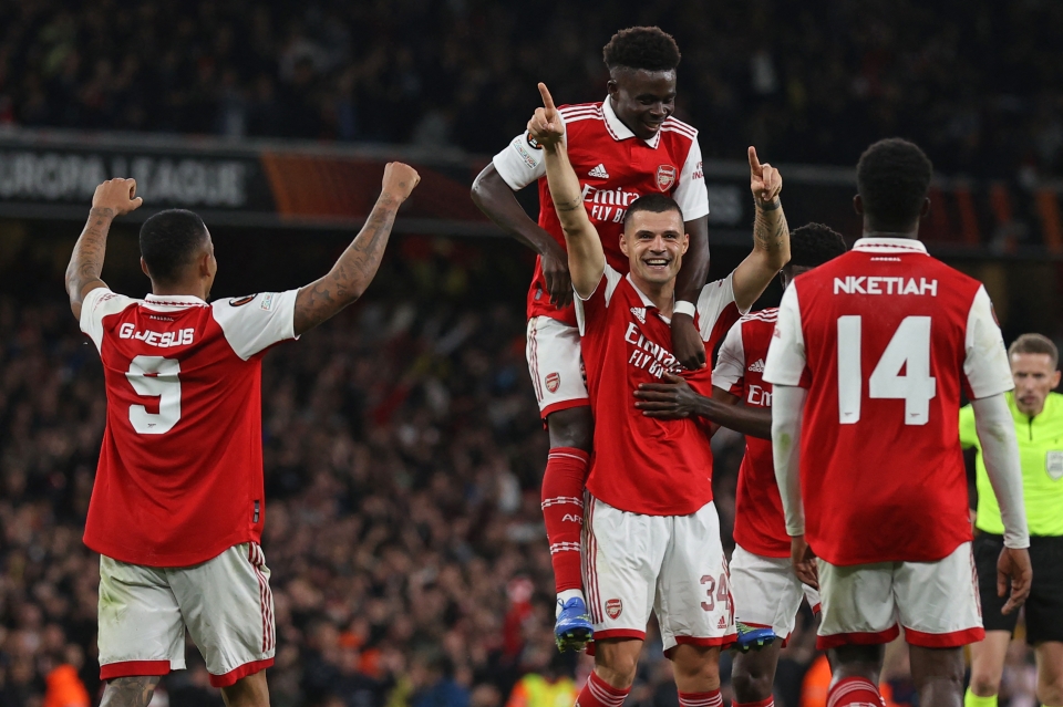 Xhaka premió una actuación dominante del Arsenal en el Emirates