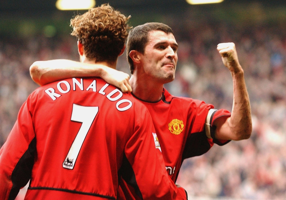 Keane y Ronaldo jugaron juntos en el Manchester United y el capitán inmediatamente pronosticó grandes cosas para él