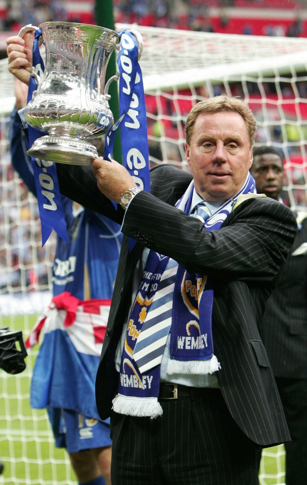 Redknapp logró ganar la FA Cup con el Portsmouth