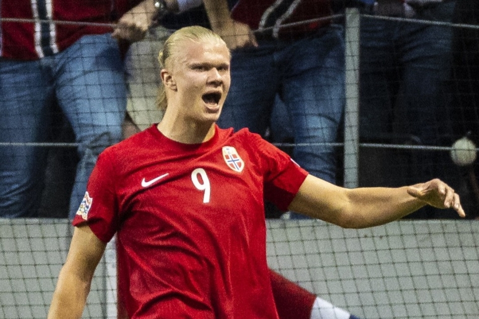 Haaland podría haberse asociado con Kane en la cima, pero eligió jugar para Noruega.