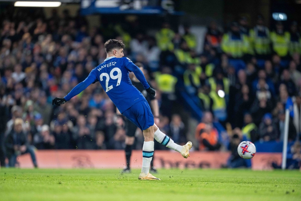 El penalti de Havertz puso al Chelsea 2-1 arriba en Stamford Bridge